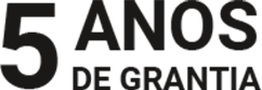 5 Anos de Garantia
